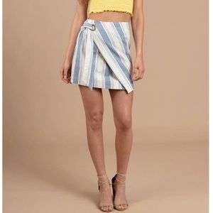 Free People Sunrise Wrap Mini Skirt